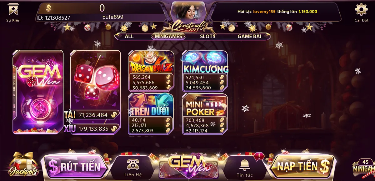 Game đổi thưởng Evolution Gaming trên Casino